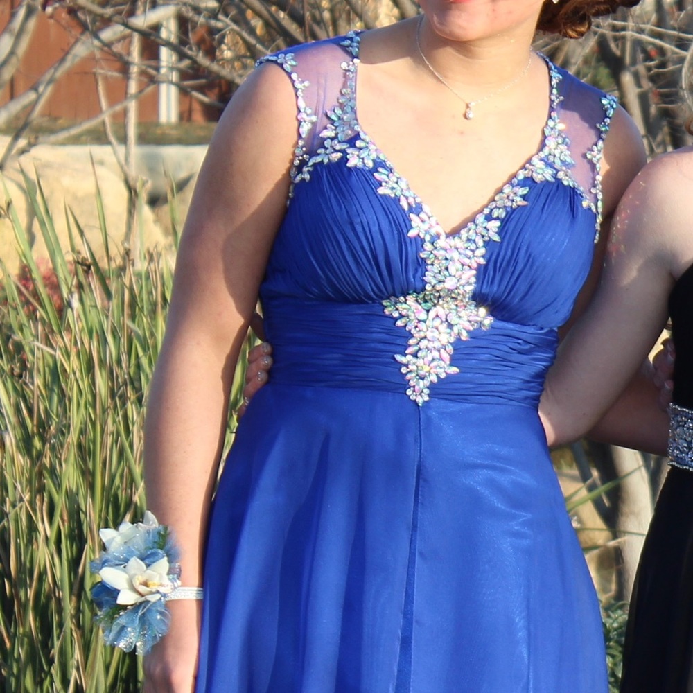 Blue Formal/Prom Dress